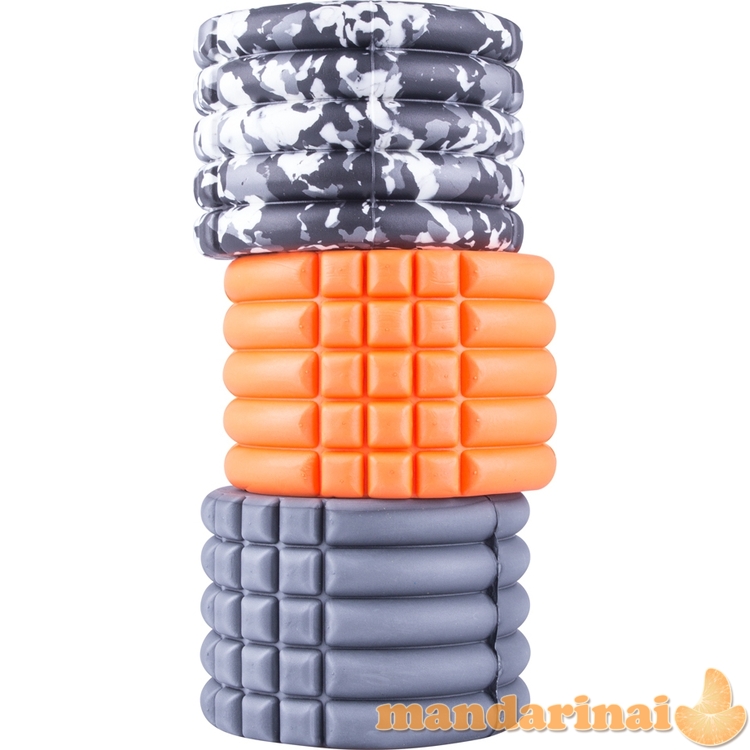 Masažinis jogos volas inSPORTline Elipo 14x10cm 4