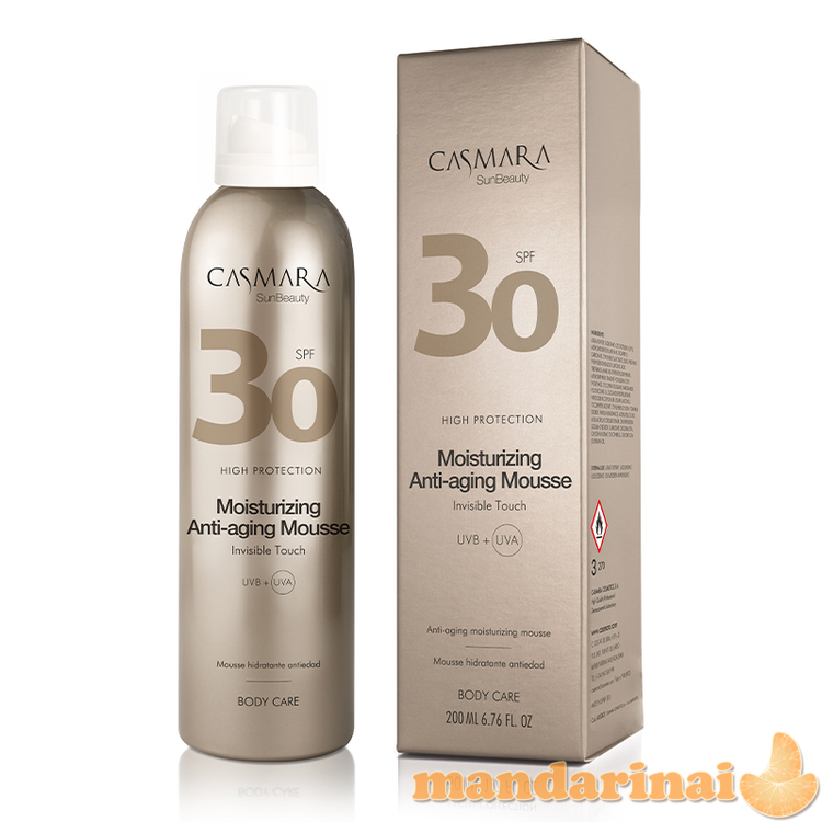 Drėkinančios putos kūnui 30 SPF, 200 ml 