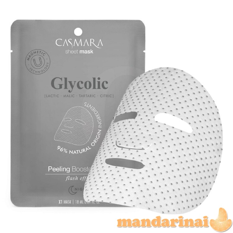 Veido kaukė su glikolio rūgštimi 1 vnt. 