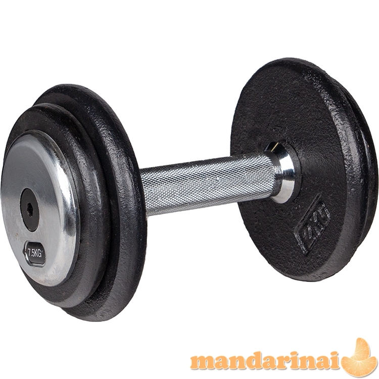 Metalinis hantelis inSPORTline PROfist 7,5kg