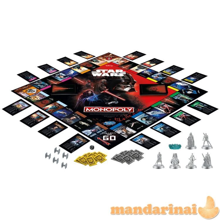MONOPOLY Žaidimas „Monopolis: Žvaigždžių karai“ (Anglų kalba)