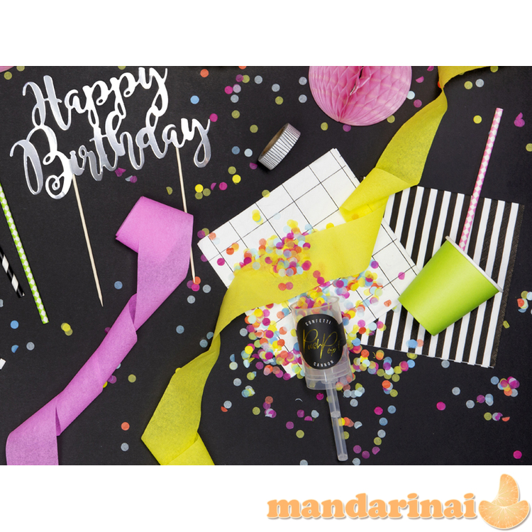 Confetti push pop, mix