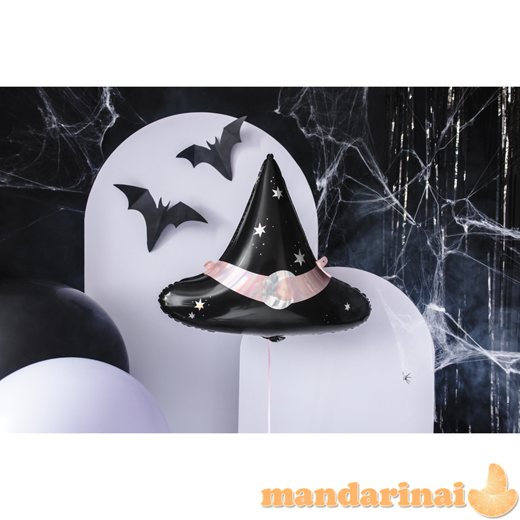 Party curtain, black, 90x250cm