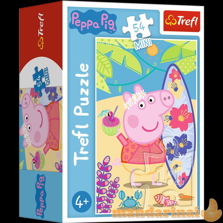 TREFL PEPPA PIG mini dėlionė „Kiaulytė Pepa“ 54 det.