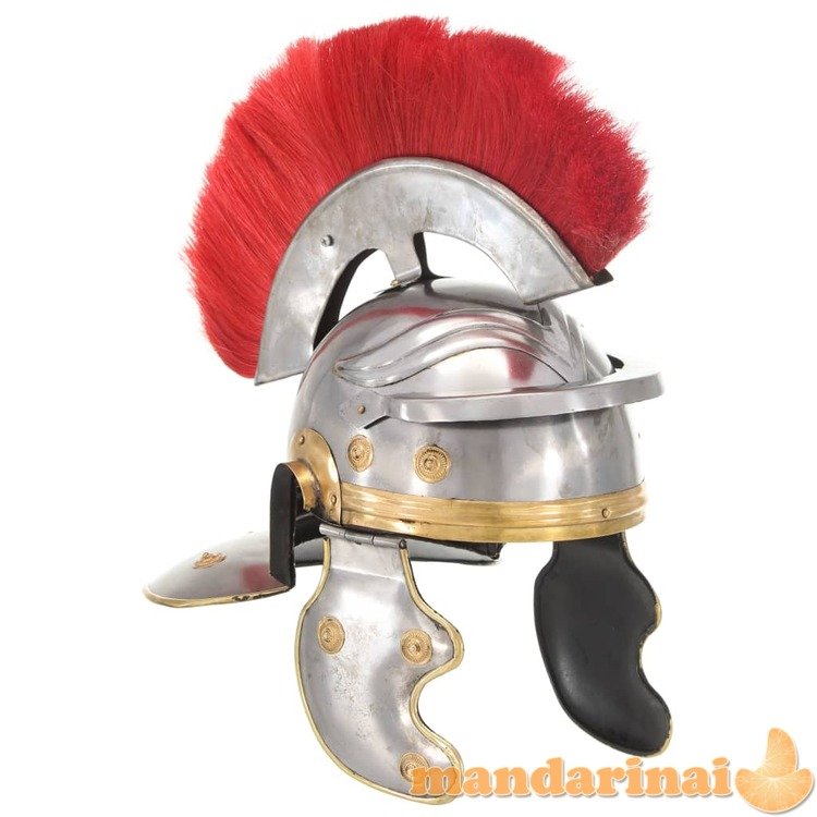 Romėnų kario šalmas, sidabrinis, plienas, antikvarinė kopija