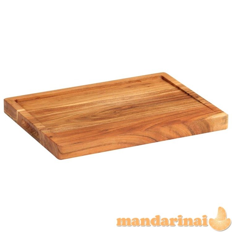 Pjaustymo lentelė, 43x32x3,5cm, akacijos medienos masyvas