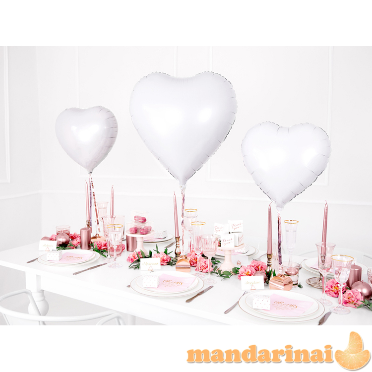 Taper candles, metallic, rose gold, 24cm (1 pkt / 10 pc.)