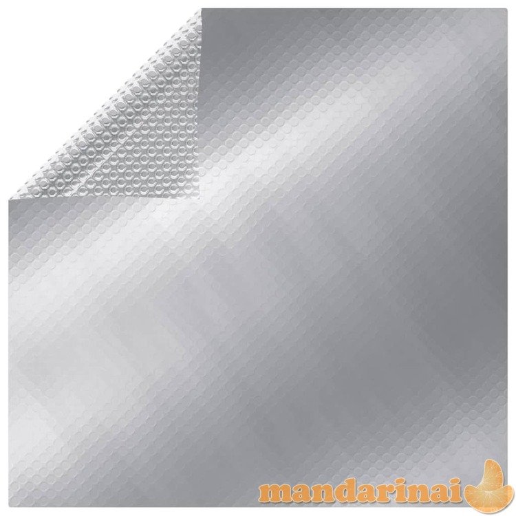 Baseino uždangalas, sidabrinės spalvos, 400x200cm, pe