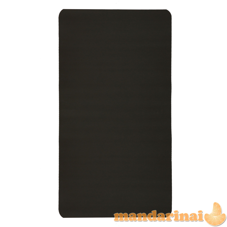 Jogos mankštos kilimėlis storio 185x80x1,5 cm juodas