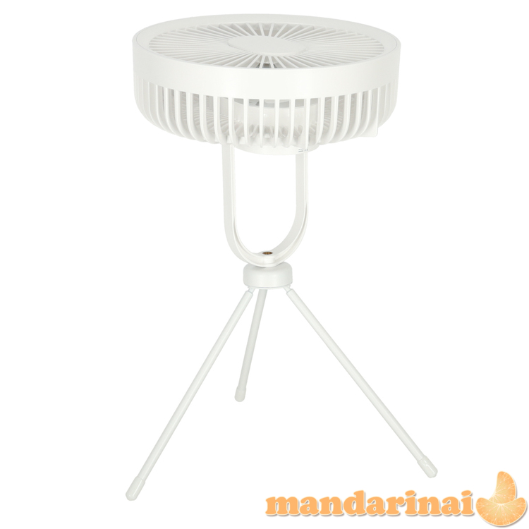 Mini stalinis ventiliatorius baltas