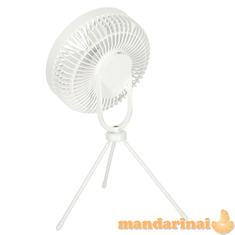 Mini stalinis ventiliatorius baltas