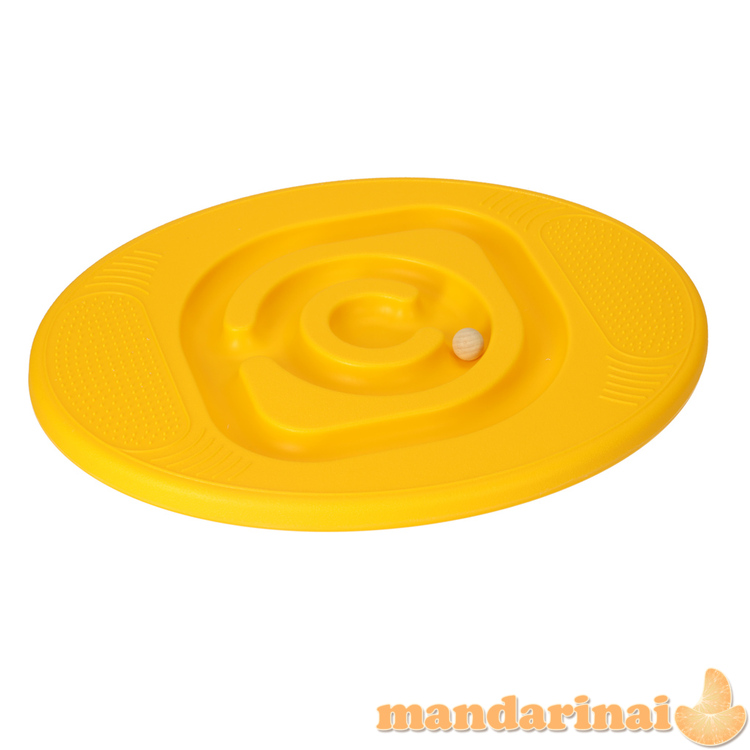 Balansavimo sija su oranžiniais kamuoliukais