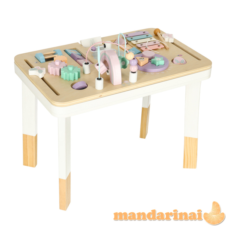 Cradle montessori pastelinis manipuliavimo stalas 1