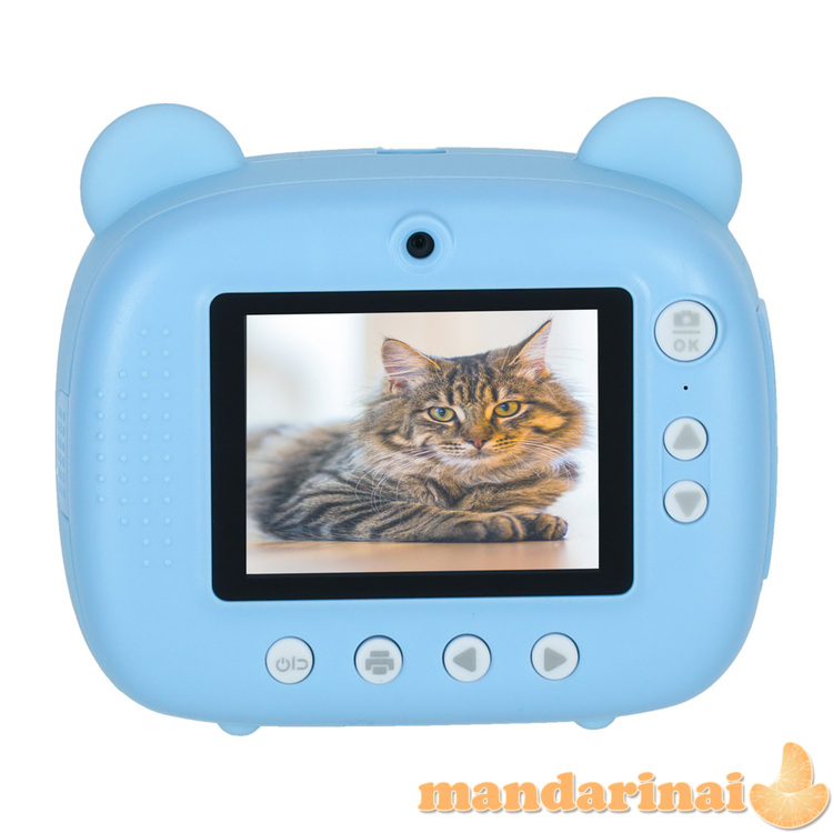 Momentinis fotoaparatas meškiukas vaikams 3