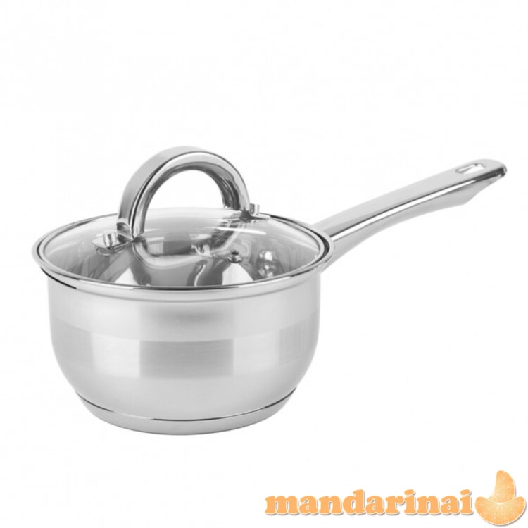 Puodas nerūd. pl. 14cm 1.2L ilga rankena ROGER