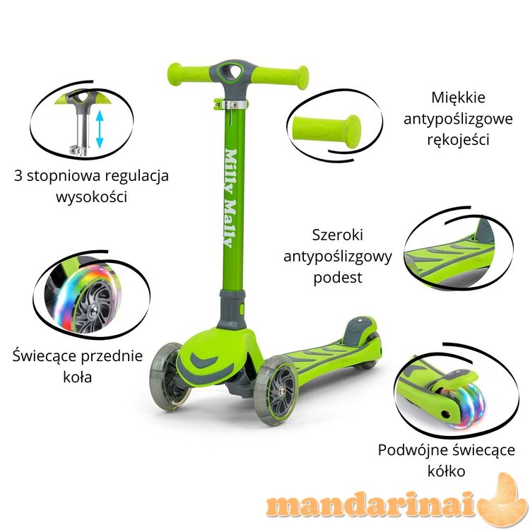 Milly Mally Scooter Boogie Green
