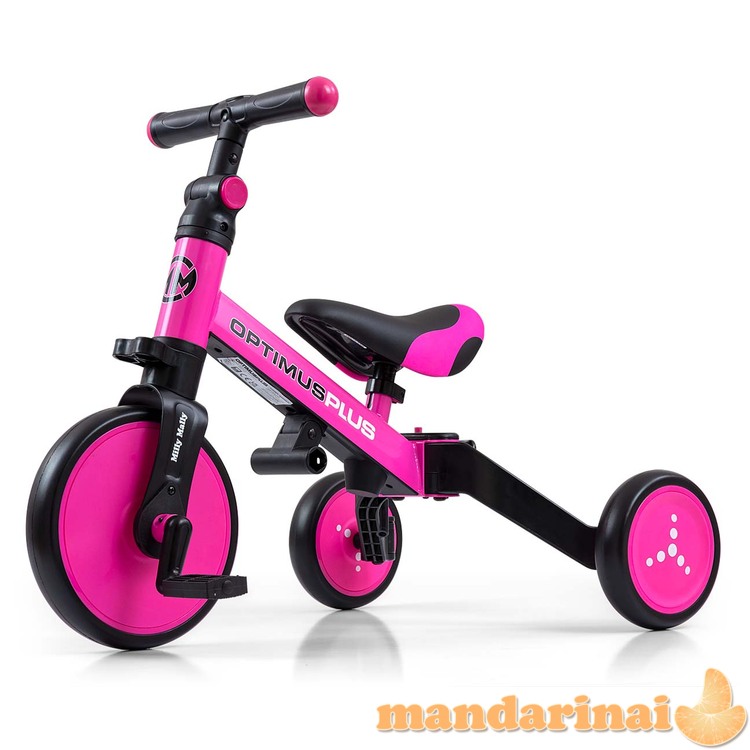 Optimus Plus Pink 4in1 dviratis 3