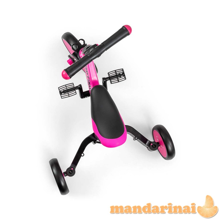 Optimus Plus Pink 4in1 dviratis 4