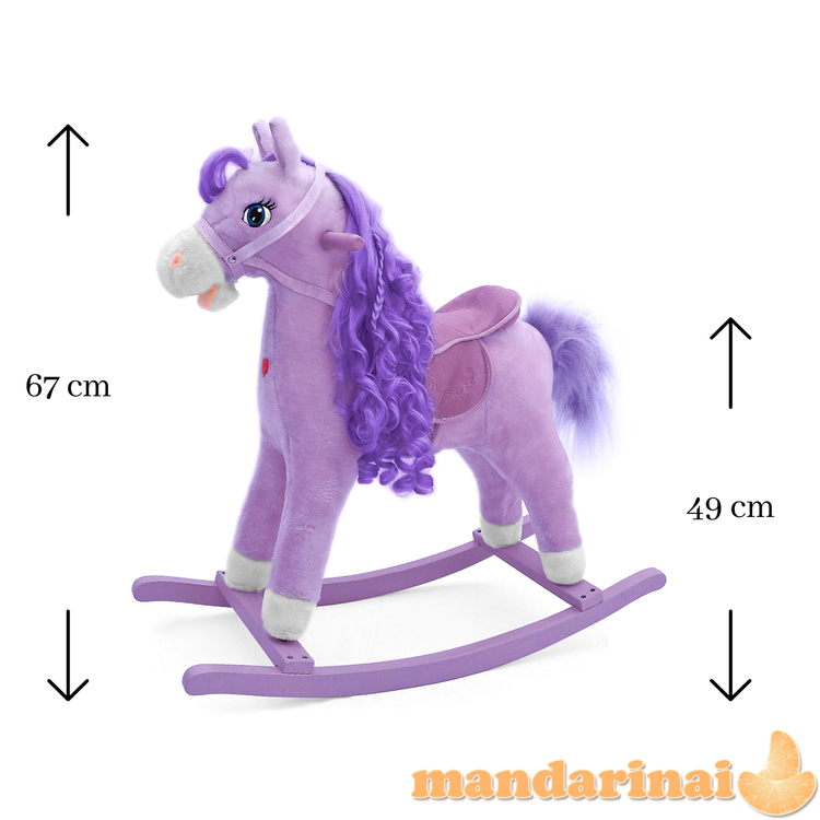 Milly Mally supamasis žirgas Princesė Violetinė