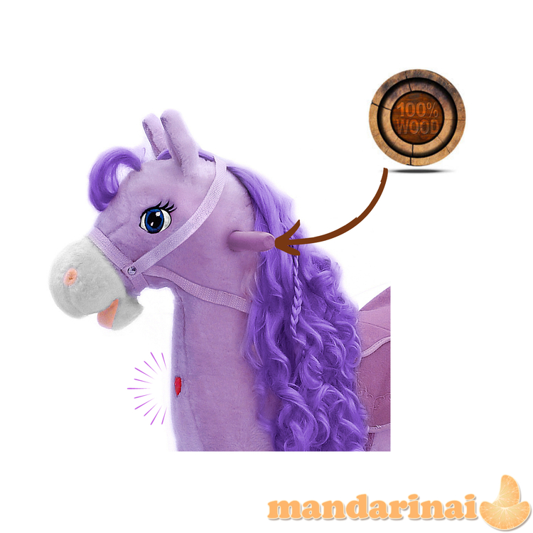 Milly Mally supamasis žirgas Princesė Violetinė