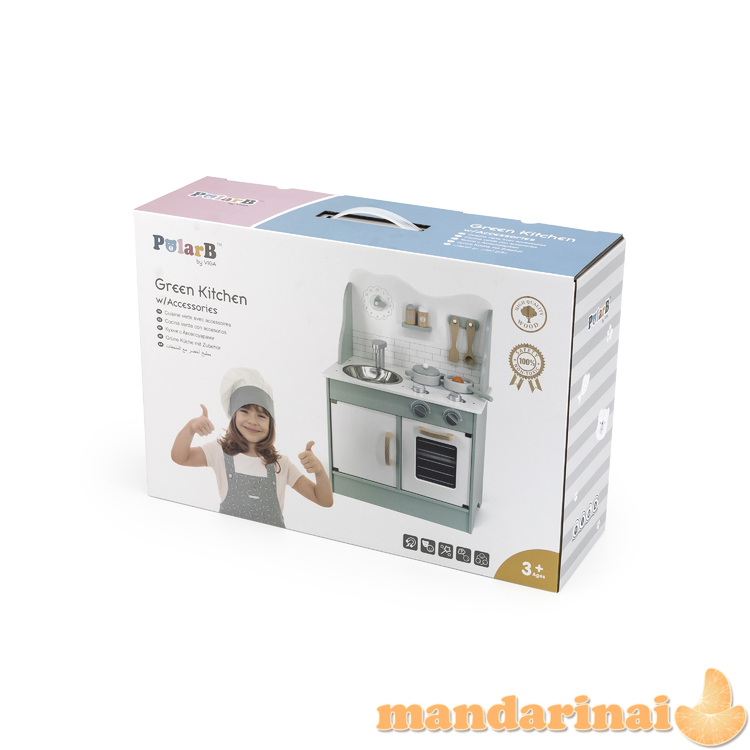 Viga 44048 PolarB Virtuvė su ekologiškais žaliais priedais
