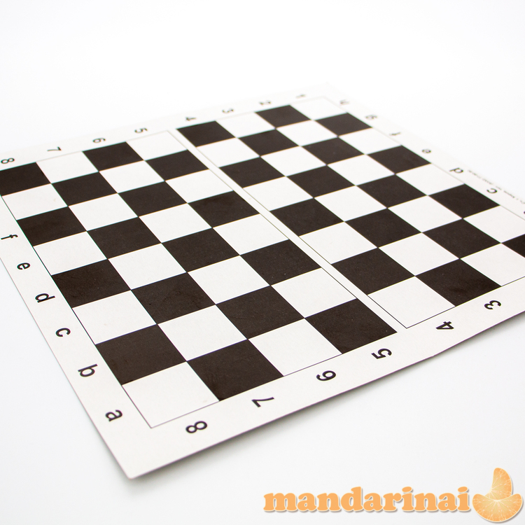 Šaškės plastikinės su kartonine lenta