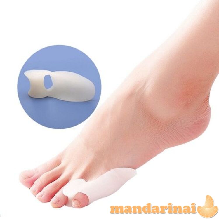 Minkštas guminis mažojo kojos piršto tarpupirštis-įtvaras