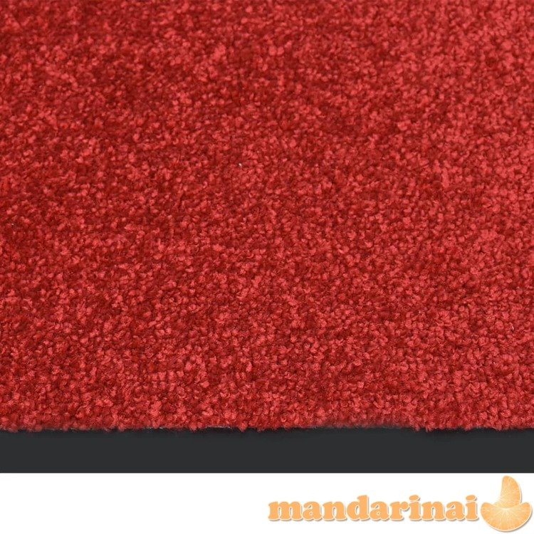 Durų kilimėlis, raudonos spalvos, 40x60cm
