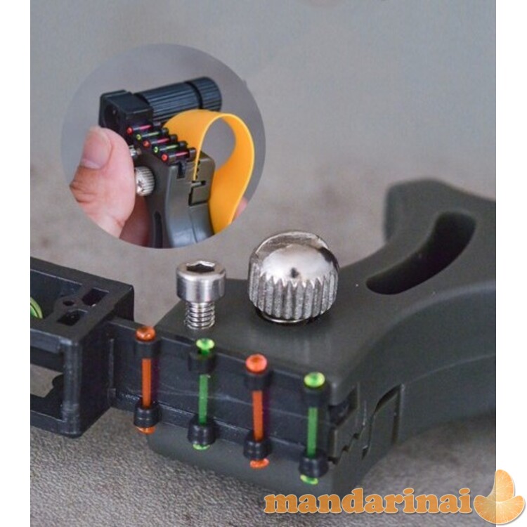 Laidynė-ragatkė su lazeriniu taikikliu