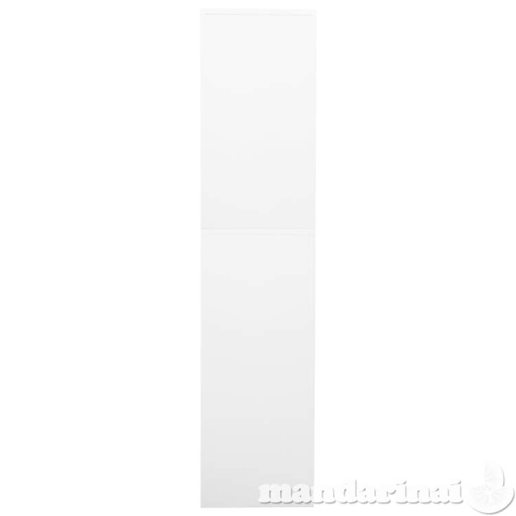 Biuro spintelė, baltos spalvos, 90x40x180cm, plienas