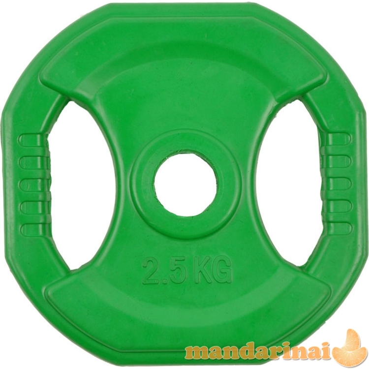 Guma padengtas svoris 30mm inSPORTline Pump 2.5kg