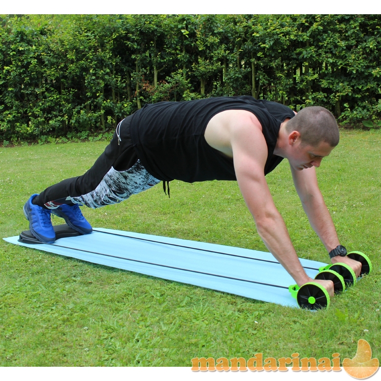 Multifunkcinis pilvo preso treniruoklis su pagalvėlė inSPORTline AR400 13