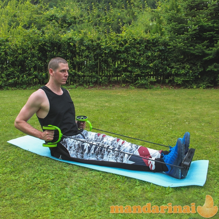 Multifunkcinis pilvo preso treniruoklis su pagalvėlė inSPORTline AR400 11