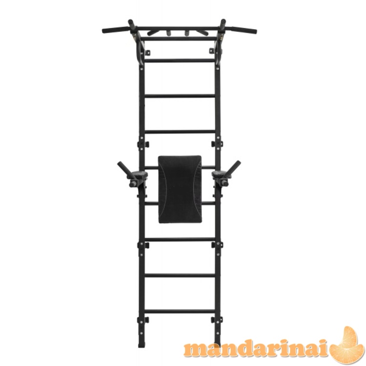 Sporto kompleksas (gimnastikos sienelė) START juodas, 224x58cm 5