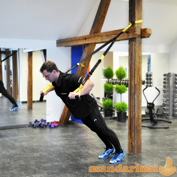 Funkcinių diržų treniruoklis inSPORTline (iki 150kg) 8