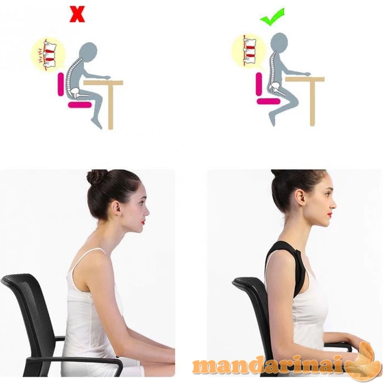 Laikysenos korektorius inSPORTline Postfort