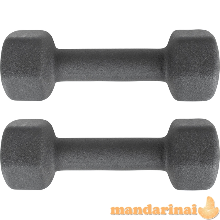 Neopreniniai hanteliai inSPORTline ON-X Renbell 2 x 2 kg