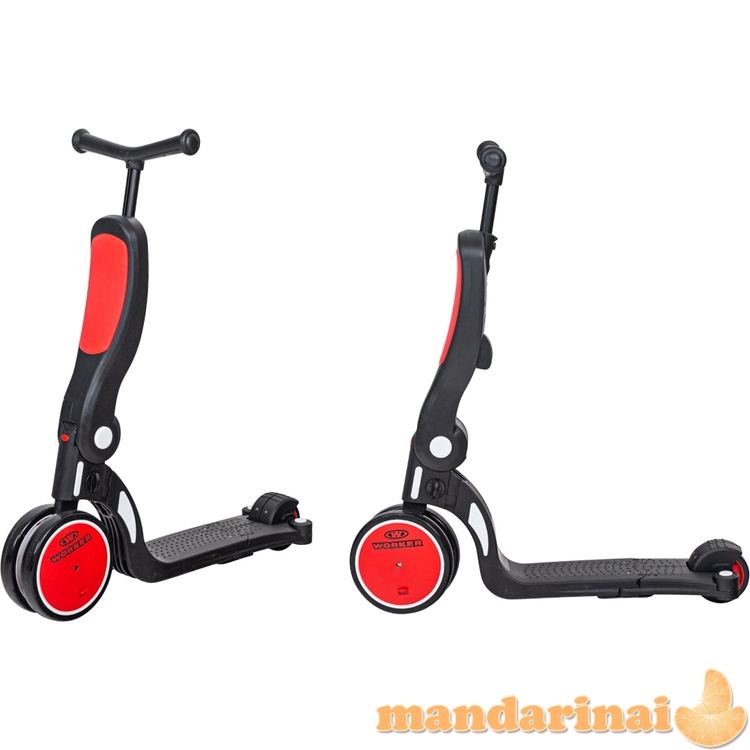 Vaiki&scaron;kas balansinis dviratukas-paspirtukas 5-in-1 Worker Finfo