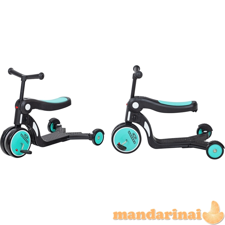 Vaiki&scaron;kas balansinis dviratukas-paspirtukas 5-in-1 Worker Finfo