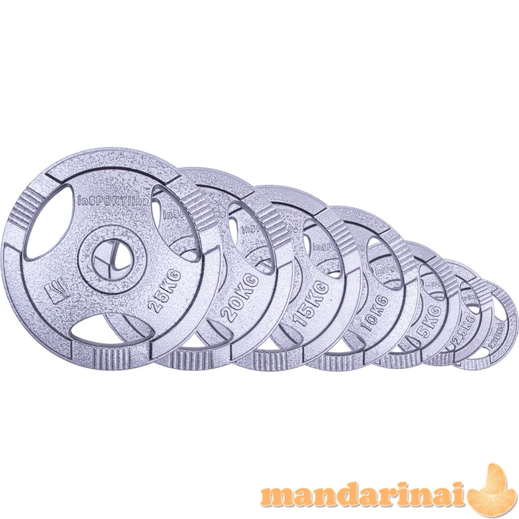 Olimpinis plieninis svoris inSPORTline Hamerton 1,25 kg