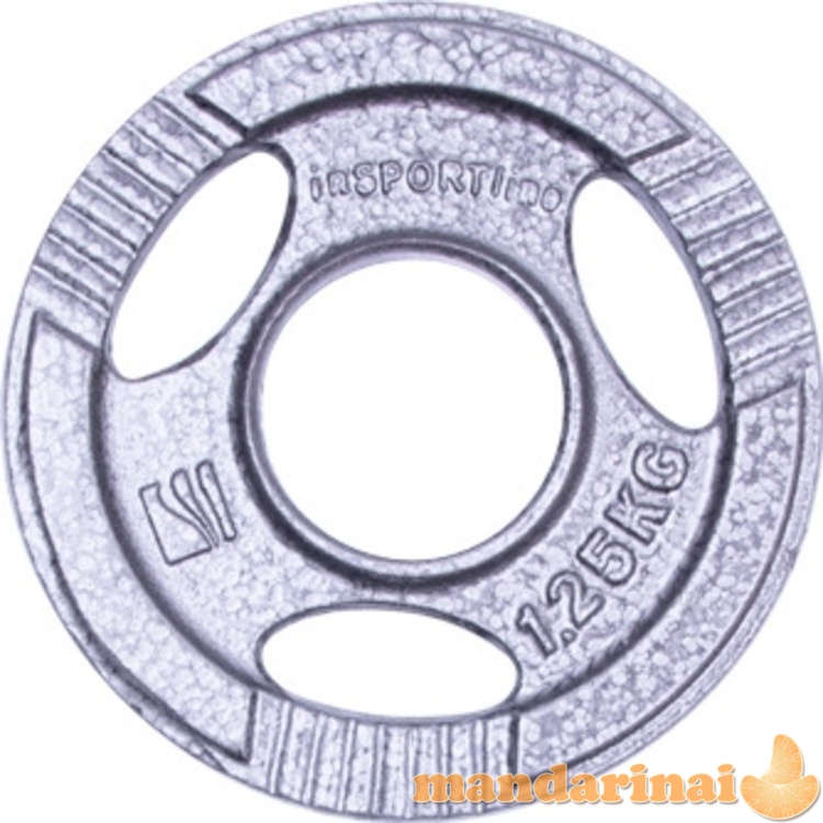 Olimpinis plieninis svoris inSPORTline Hamerton 1,25 kg