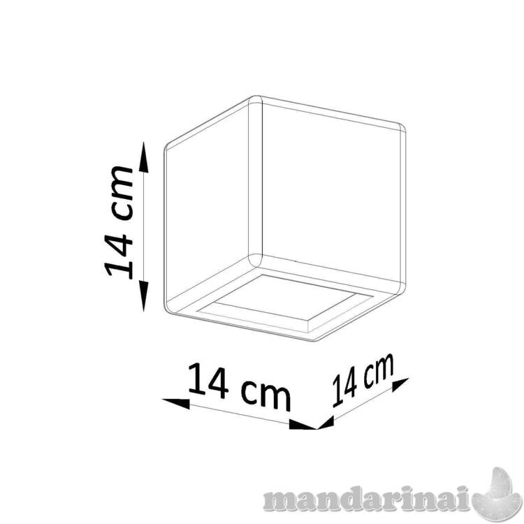 Sieninis šviestuvas keramika Nesta 7