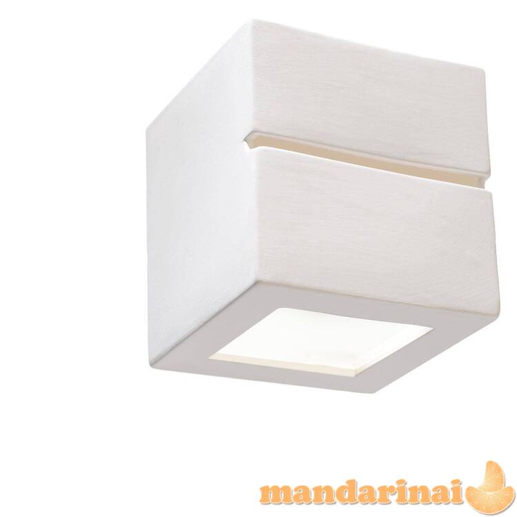 Sieninis šviestuvas keramika leo linija