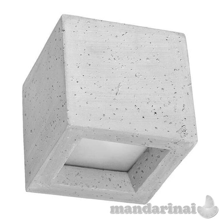 Sieninis šviestuvas Leo betonas