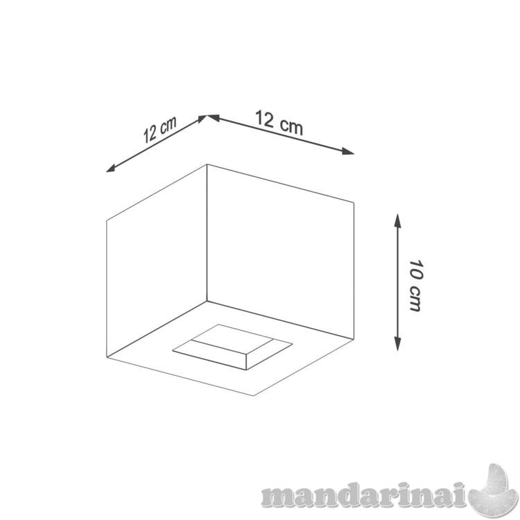 Sieninis šviestuvas Leo betonas