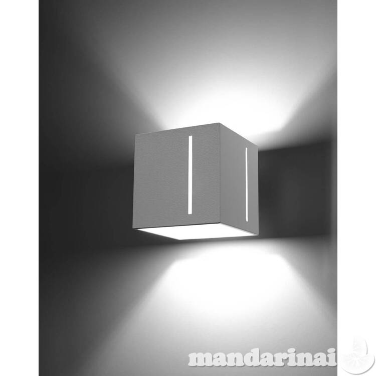 Sieninis šviestuvas PIXAR baltas