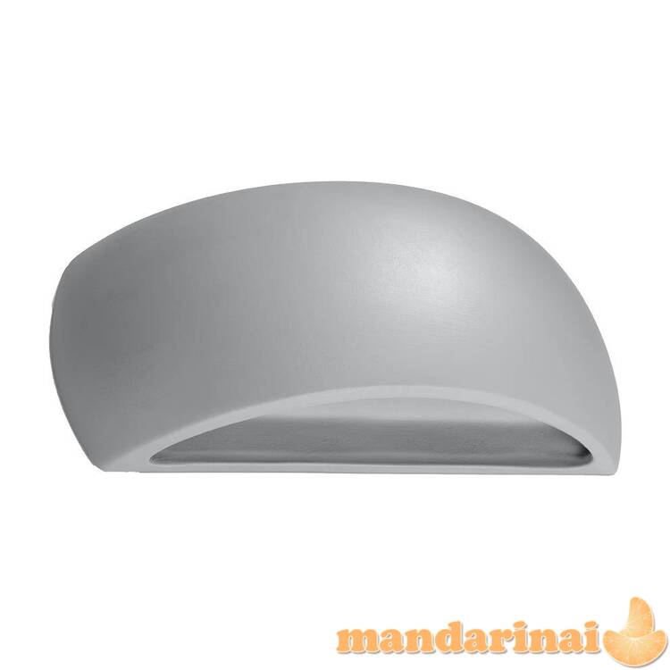 Sieninis šviestuvas keramika Ponijaus pilka spalva