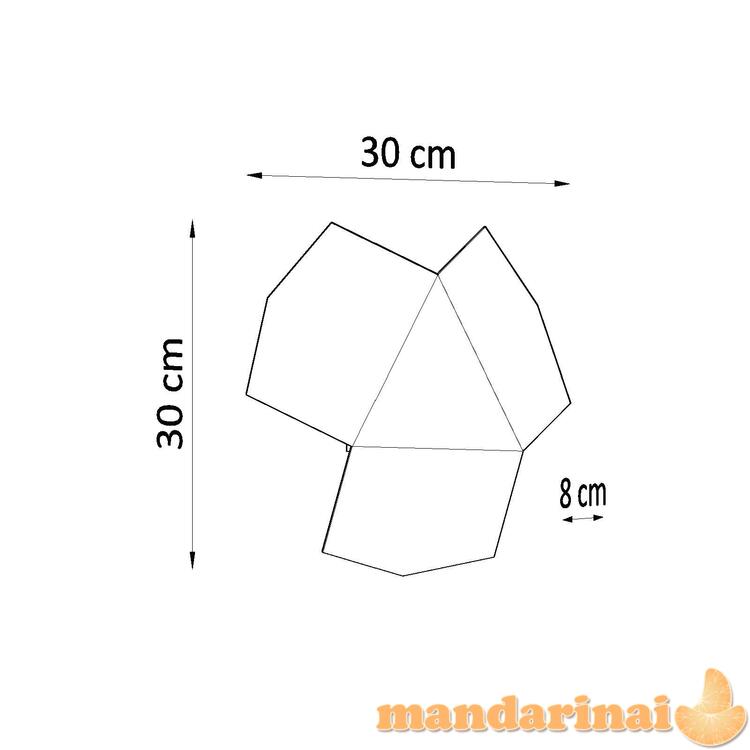 Sieninė lemputė tre balta 3
