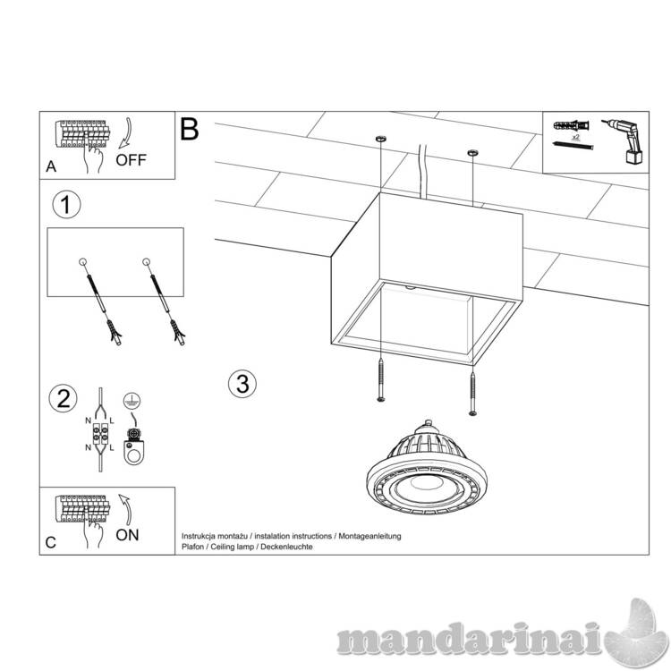 Plfond keturi 1 natūrali mediena 7