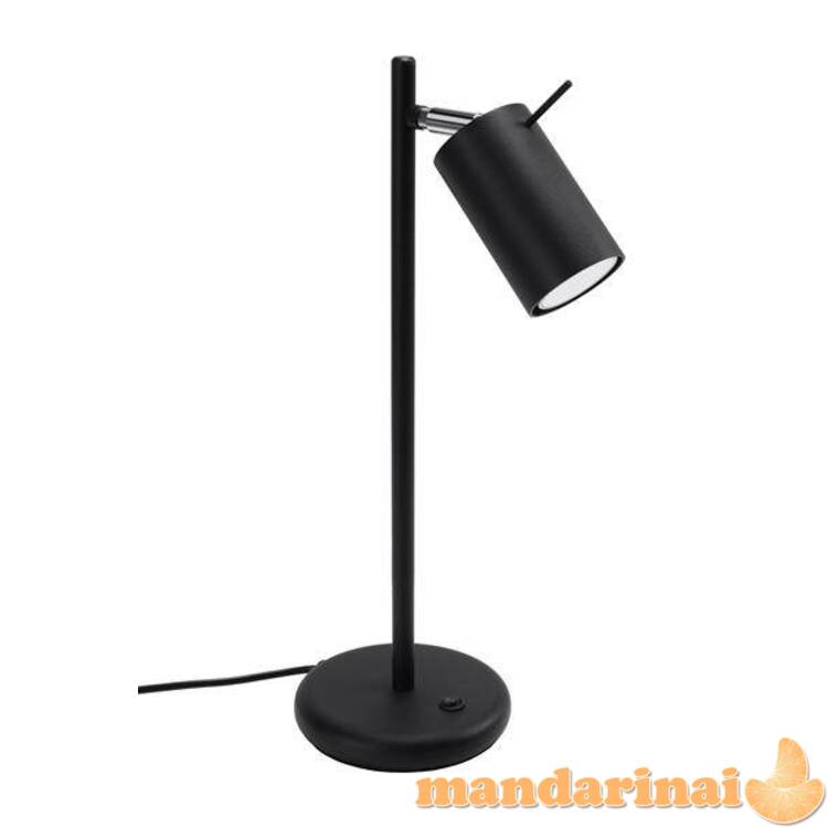 Stalo lempos žiedas juodas